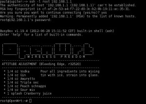 mr3040 ssh login