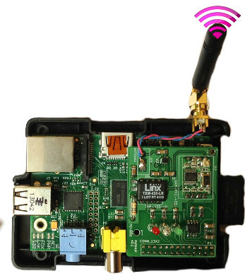 RF433 shield for Raspberry PI