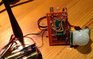 SigFox TD1208 as a connected PIR sensor