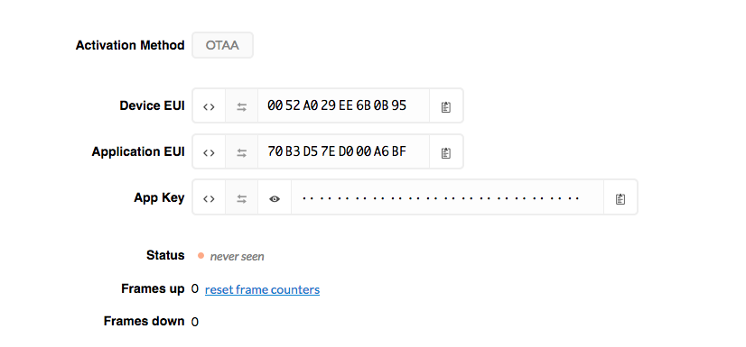 Network Blog Test Device Device Configure Adeunis field test device on The Things Network (TTN ...